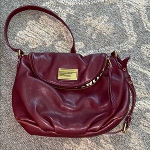 Marc Jacobs Plum Natasha Leather Crossbody